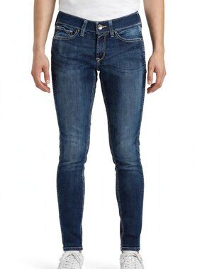 Ariat R.E.A.L. Denim Jeans Womens 27R Medium Wash Skinny Straight Western Stitch